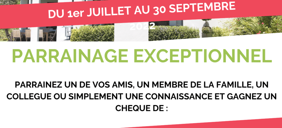 PARRAINAGE EXCEPTIONNEL 