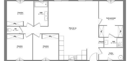 Maison neuve à Joué-lès-Tours, Centre-Val de Loire