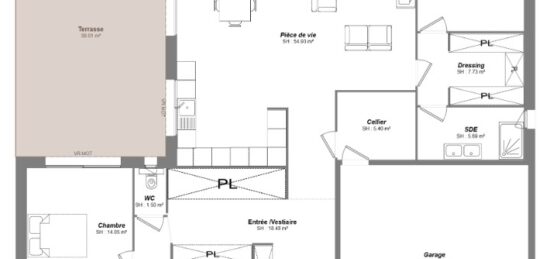 Maison neuve à Veigné, Centre-Val de Loire