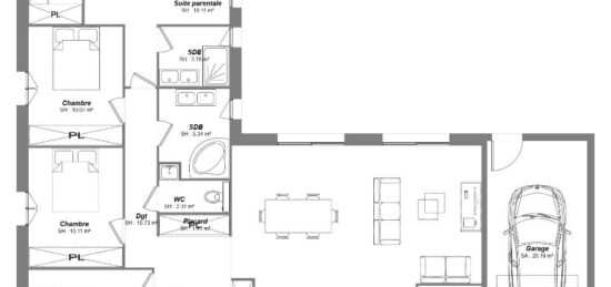 Maison neuve à Luynes, Centre-Val de Loire