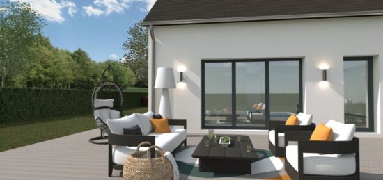 Maison neuve à La Croix-en-Touraine, Centre-Val de Loire