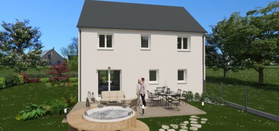 Maison neuve à Druye, Centre-Val de Loire