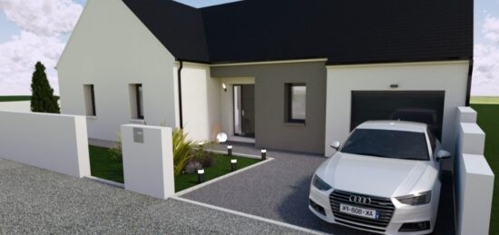 Maison neuve à Descartes, Centre-Val de Loire