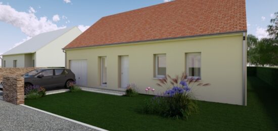 Maison neuve à Descartes, Centre-Val de Loire