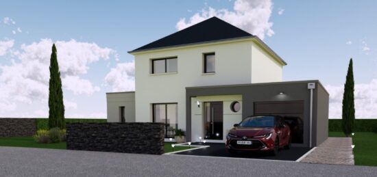 Maison neuve à Mettray, Centre-Val de Loire