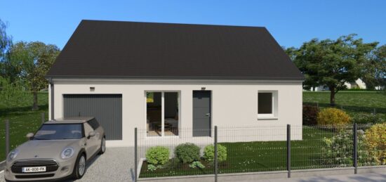 Maison neuve à Notre-Dame-d'Oé, Centre-Val de Loire