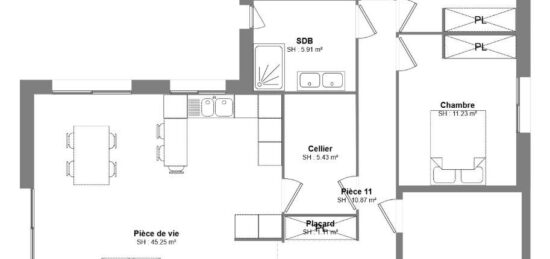 Maison neuve à Charentilly, Centre-Val de Loire