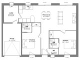 Maison à construire à Artannes-sur-Indre (37260) 2620703-3427modele620260625WS85V.jpeg Constructions Idéale Demeure