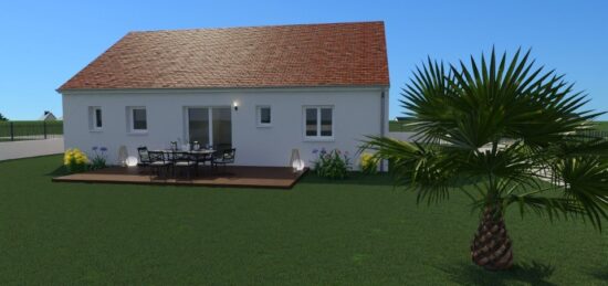 Maison neuve à Pernay, Centre-Val de Loire