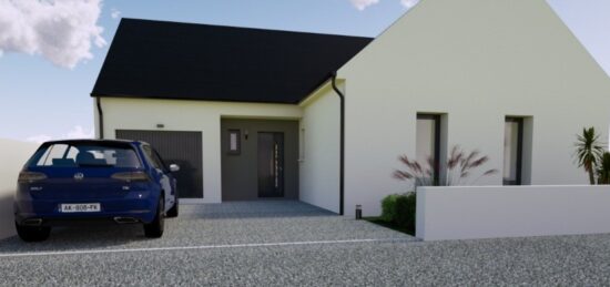 Maison neuve à Druye, Centre-Val de Loire