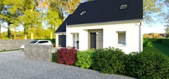 Maison neuve à Charentilly, Centre-Val de Loire