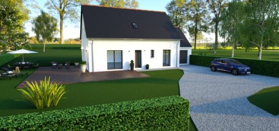 Maison neuve à Charentilly, Centre-Val de Loire