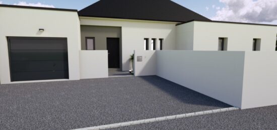 Maison neuve à Cerelles, Centre-Val de Loire