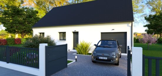 Maison neuve à Charentilly, Centre-Val de Loire