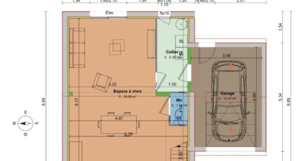 Notre-Dame-d'Oé Maison neuve - 2600553-10999modele620260810EZprw.jpeg Constructions Idéale Demeure