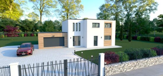 Maison neuve à Saint-Antoine-du-Rocher, Centre-Val de Loire