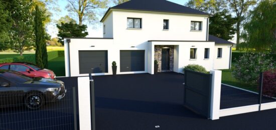 Maison neuve à Druye, Centre-Val de Loire